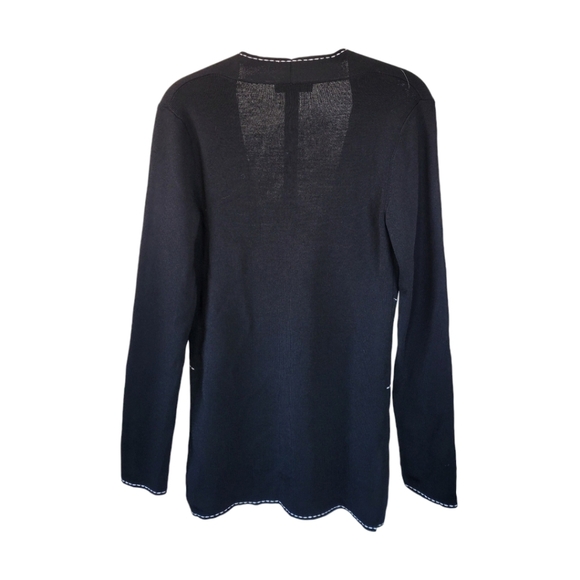 BCBGMAXAZRIA Sz Small Cardigan Sweater Jacket Black - Picture 3 of 11